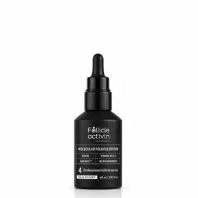 FOLLICLE ACTIVIN – ett unikt serum som aktiverar follikelaktiviteten, med 5× högre koncentration av aktiva ingredienser