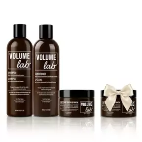 Volume Lab hela uppsättningen: Shampoo, Conditioner, Mask + Mask som gåva