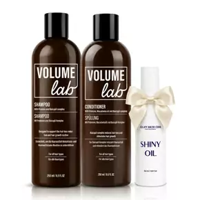 Volume Lab baspaket: Schampo och Balsam + PRESENT (Professionellt elixir för att återställa hårets struktur)!