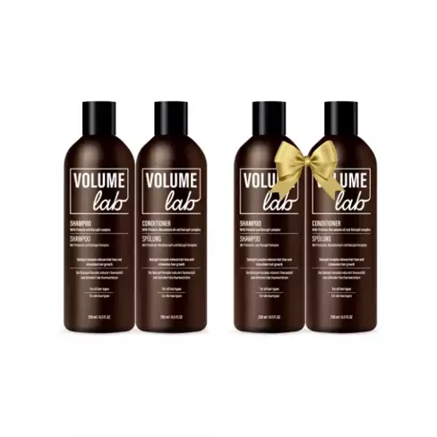 Volume Lab grunduppsättning: Shampoo och Conditioner + Det andra setet gratis!