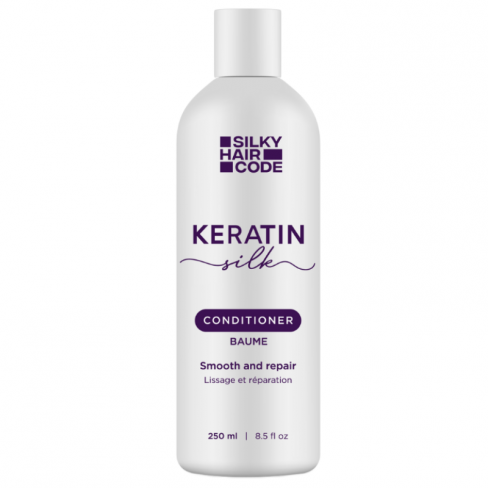 KERATIN SILK balsam, intensivverkande för att reparera skadad hårstruktur