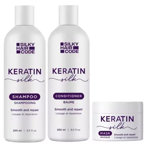 GLANSBOMB FÖR HÅRET! ÅTERUPPBYGGANDE KERATIN- BEHANDLING - FÖR ALLA HÅRTYPER OCH LÄNGDER!