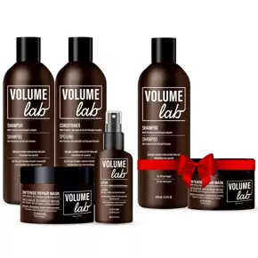 Volume LAB system för förnyelse av hårtillväxt med biotin och koffein för långsamt växande, slitet hår + Det andra setet gratis!