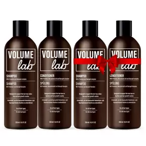 Volume Lab grunduppsättning: Shampoo och Conditioner + Det andra setet gratis!