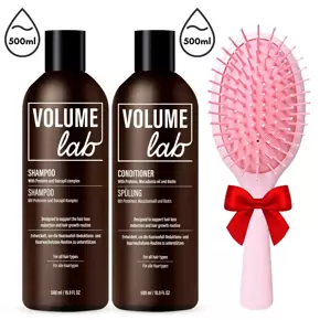 SOMMARREA! Volume Lab MAX set: Shampoo (500ml) och Conditioner (500 ml) + PRESENT (Hårborste)!