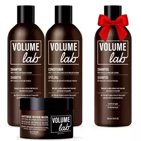 SOMMARREA! Volume Lab hela uppsättningen: Shampoo, Conditioner, Mask + Shampoo som gåva