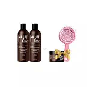 VÅREA! Volume Lab grunduppsättning: Shampoo och Conditioner + GÅVA (Hårmask + Hårborste)!