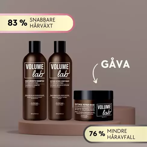 SOMMARREA! Volume Lab grunduppsättning: Shampoo och Conditioner + GÅVA (Hårmask)!
