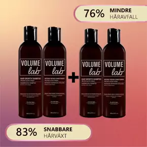 Volume Lab grunduppsättning: Shampoo och Conditioner + Det andra setet gratis!