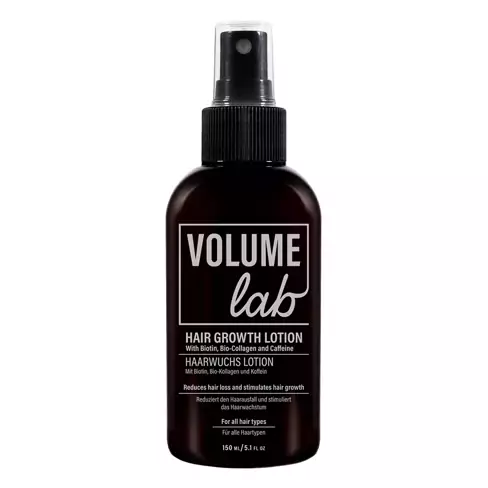 Volume Lab Lotion ökar hårtillväxten och minskar håravfall.